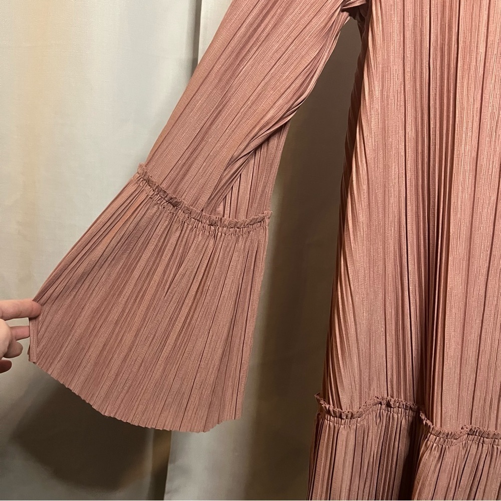 Free People Can’t Help It Clay Pink Mini Dress Medium - Picture 8 of 15